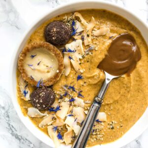 squash smoothie bowl