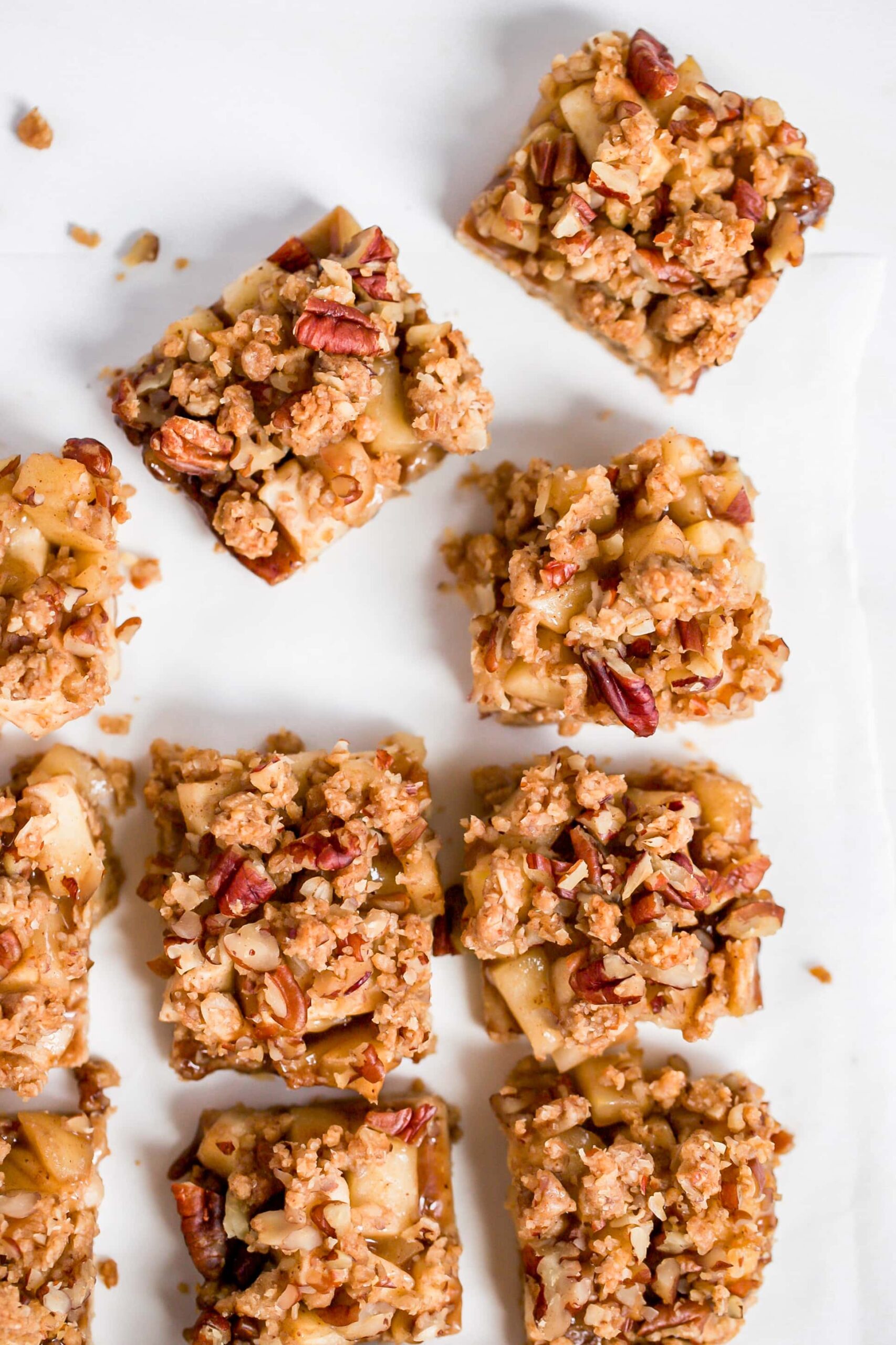 apple crumble bars