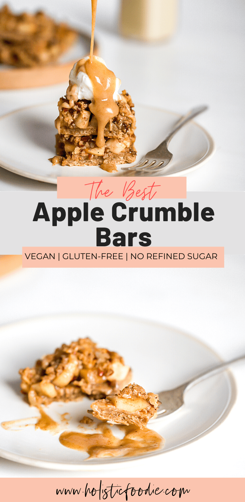 apple crumble bars