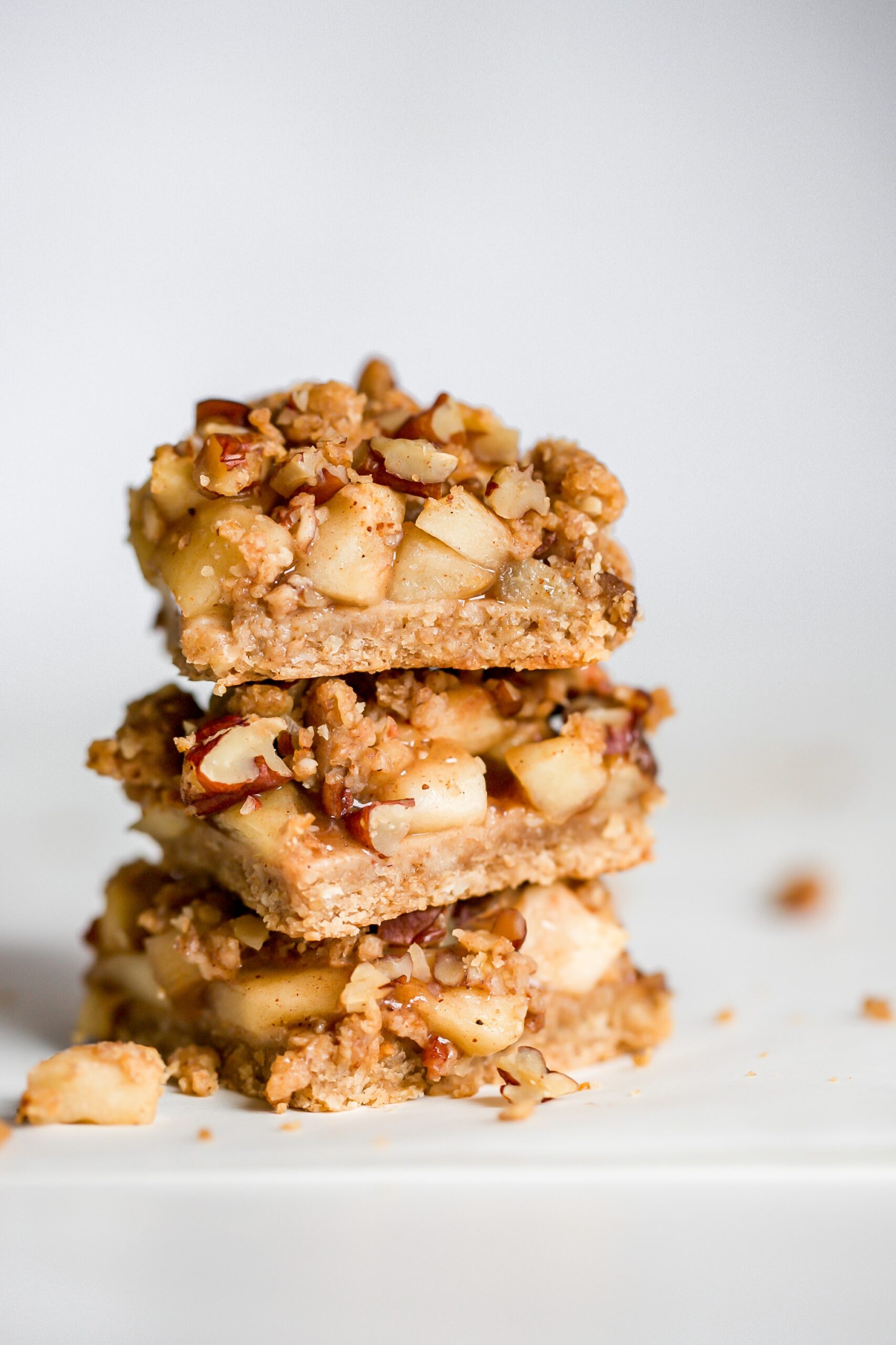 apple crumble bars