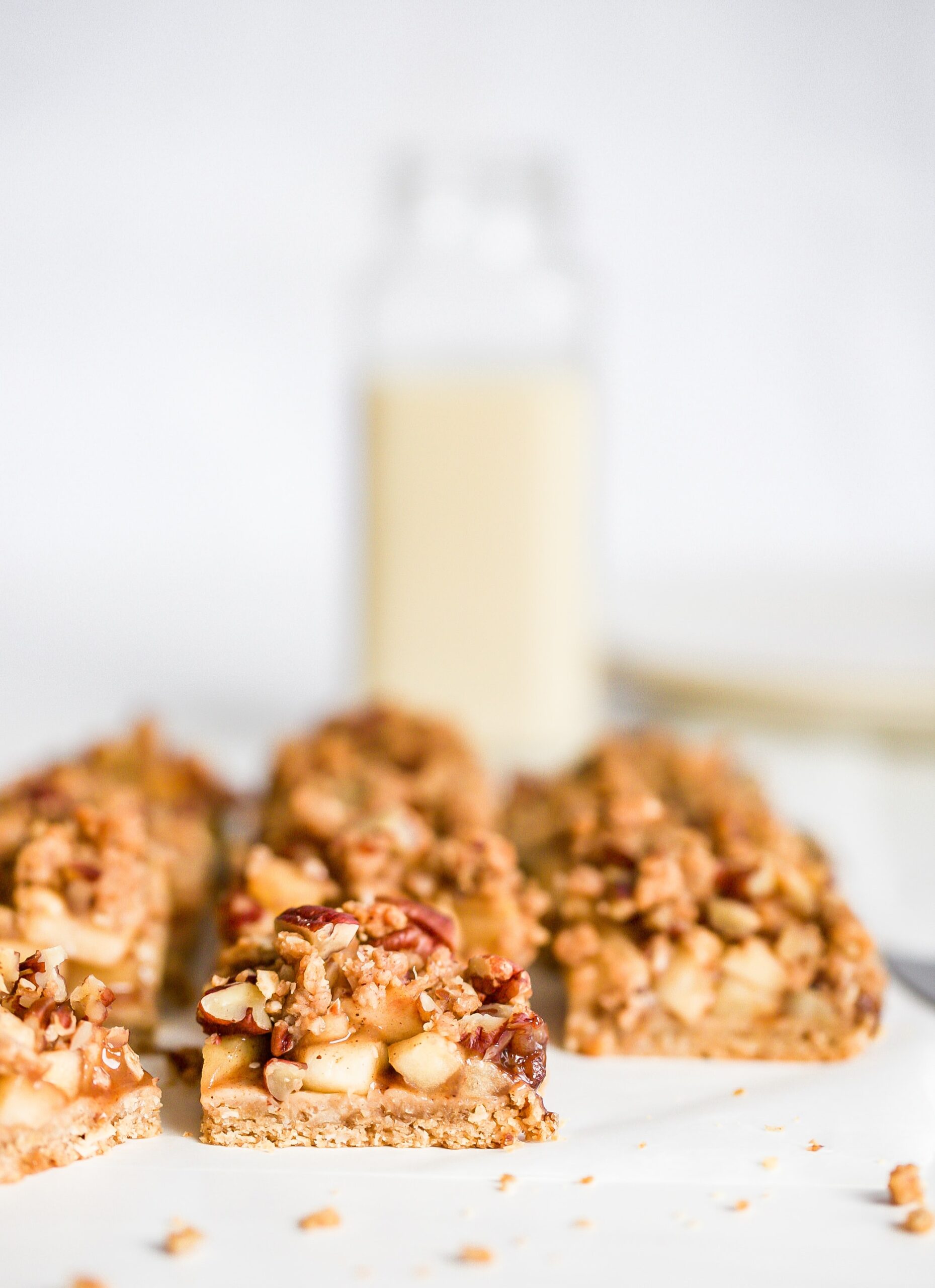 apple crumble bars