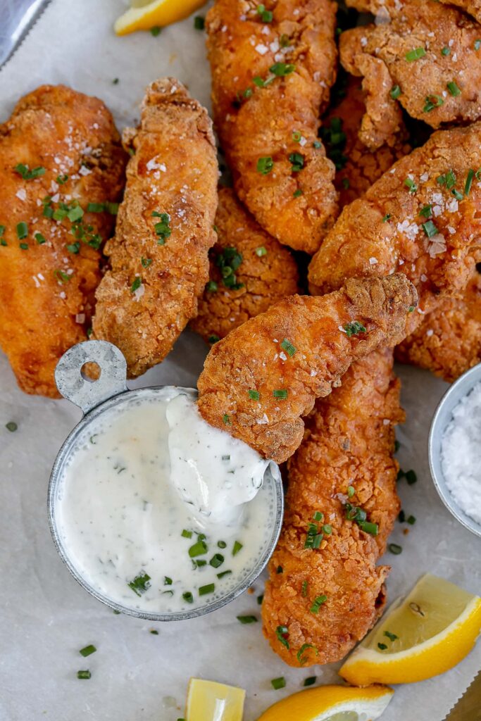 air fryer buffalo chicken tenders