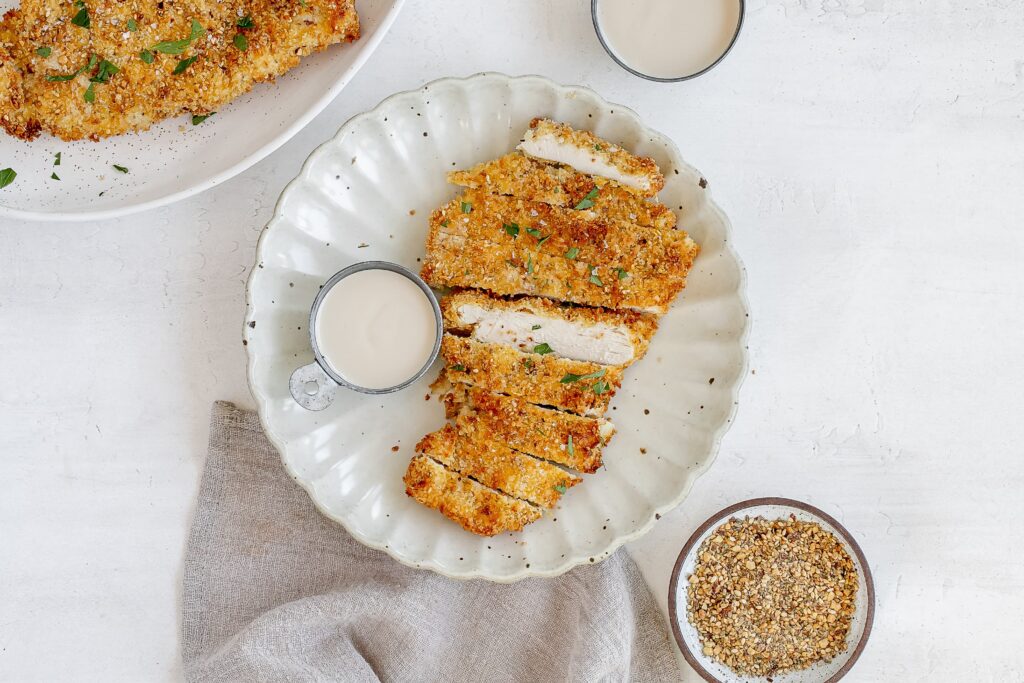 air fryer chicken schnitzel