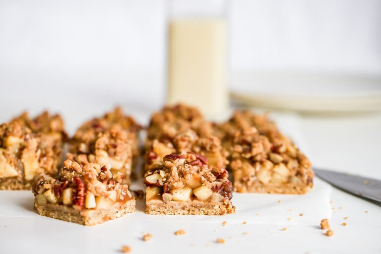 apple crumble bars