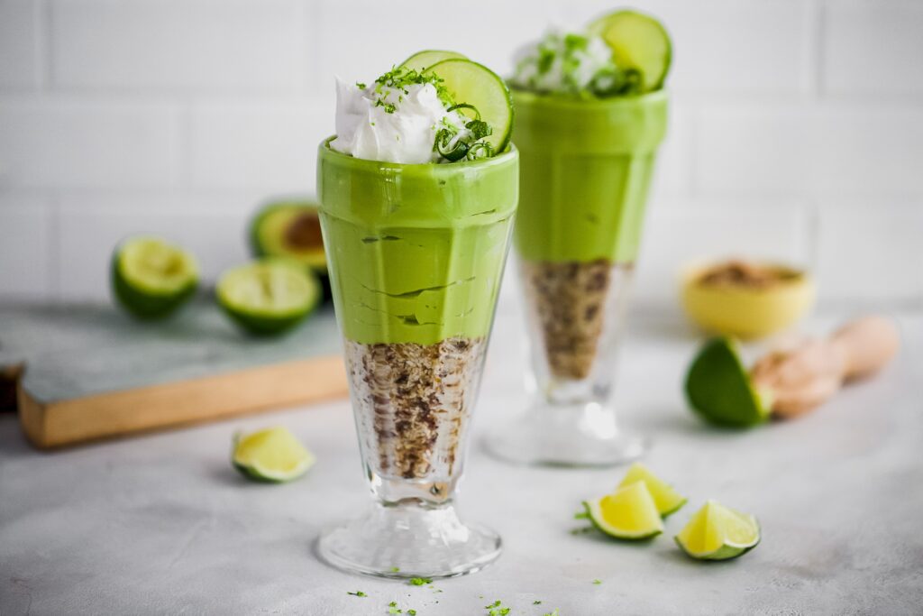 avocado Key lime pie