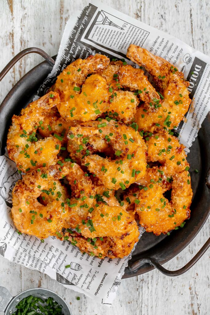 air fryer bang bang shrimp