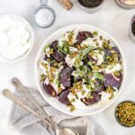 beet caprese salad