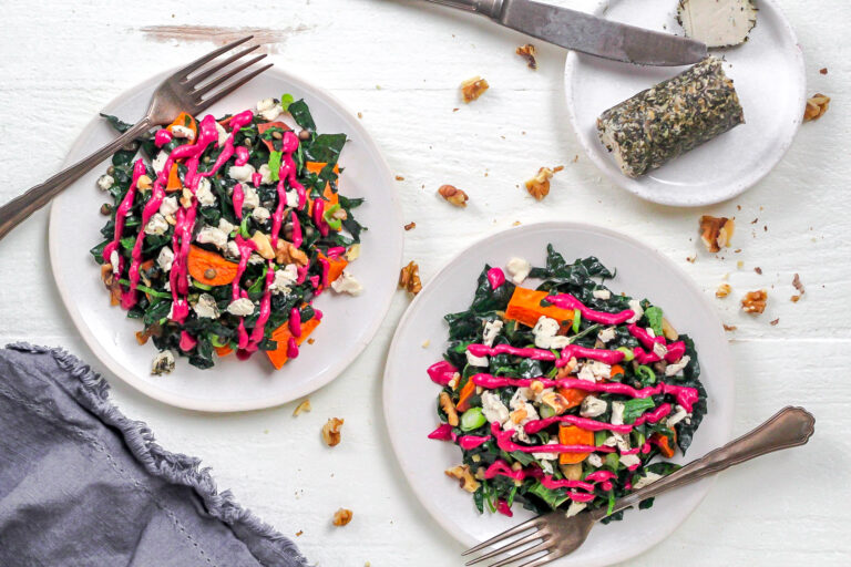 kale tahini salad
