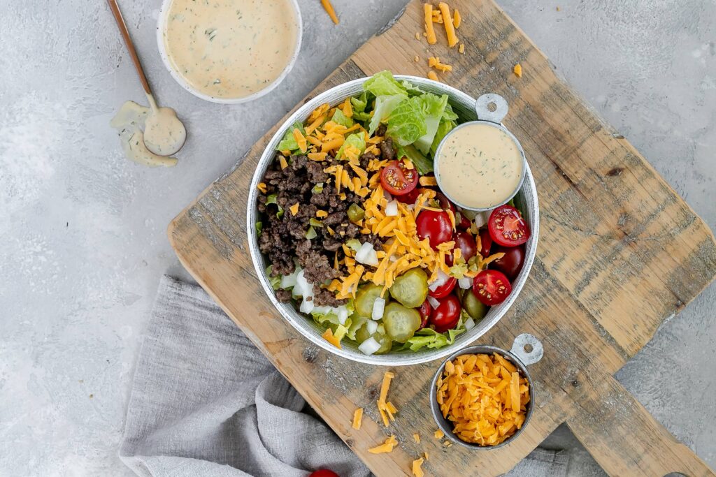 cheeseburger bowl