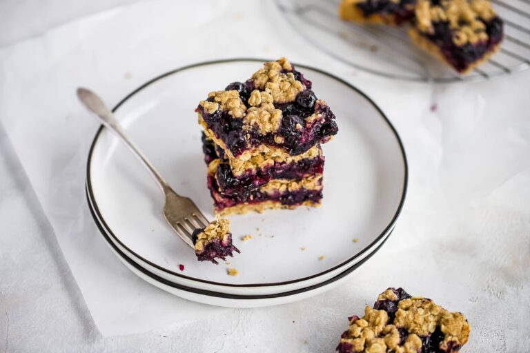 blueberry oatmeal bars