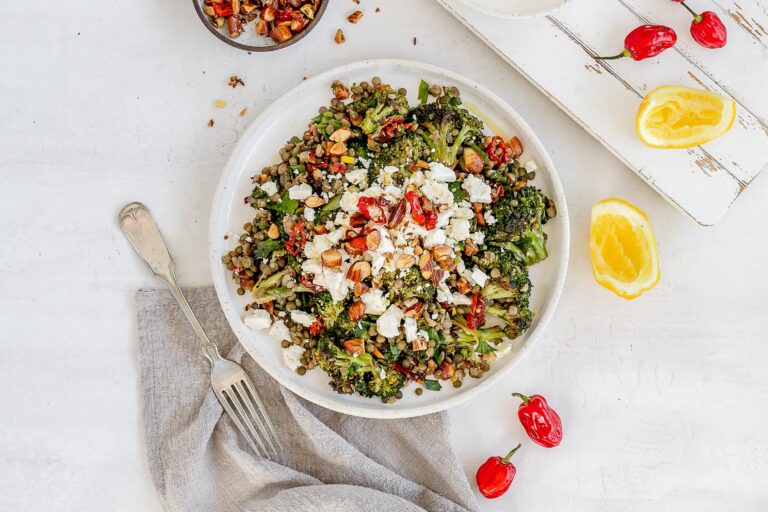 broccoli and feta salad