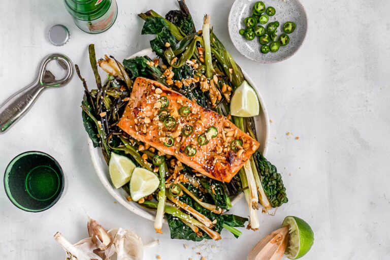sweet and spicy salmon
