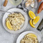 cacio e pepe risotto