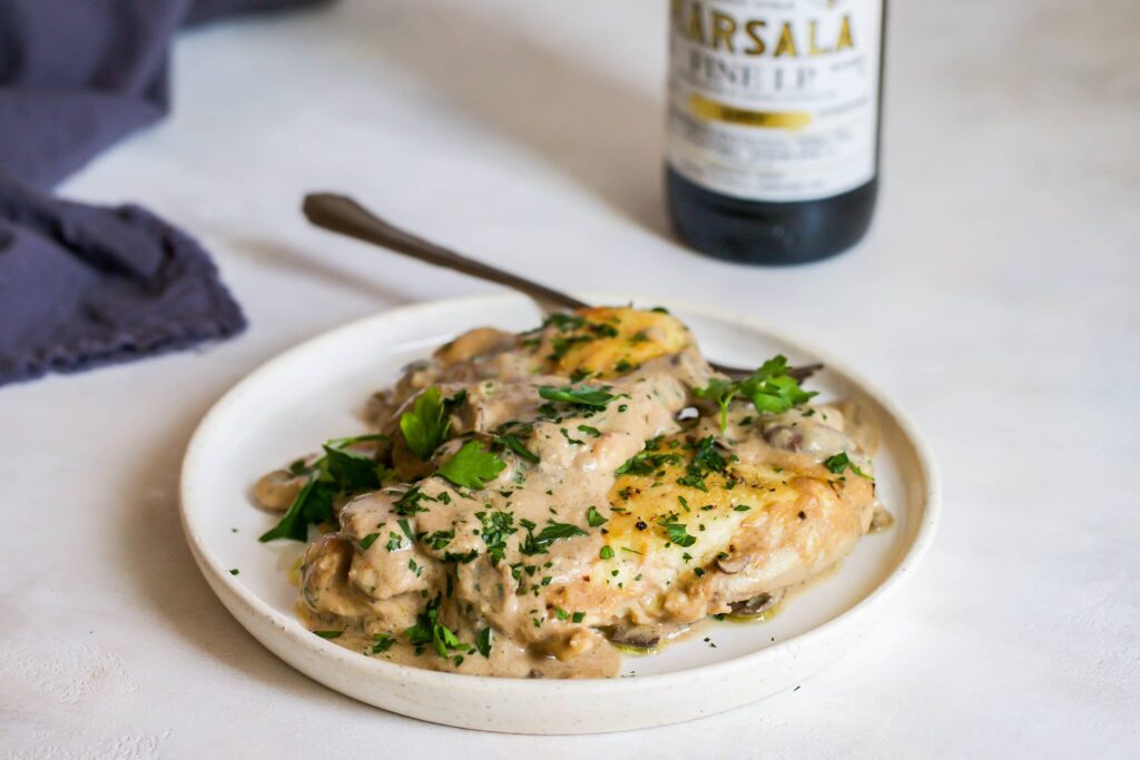 healthy chicken marsala