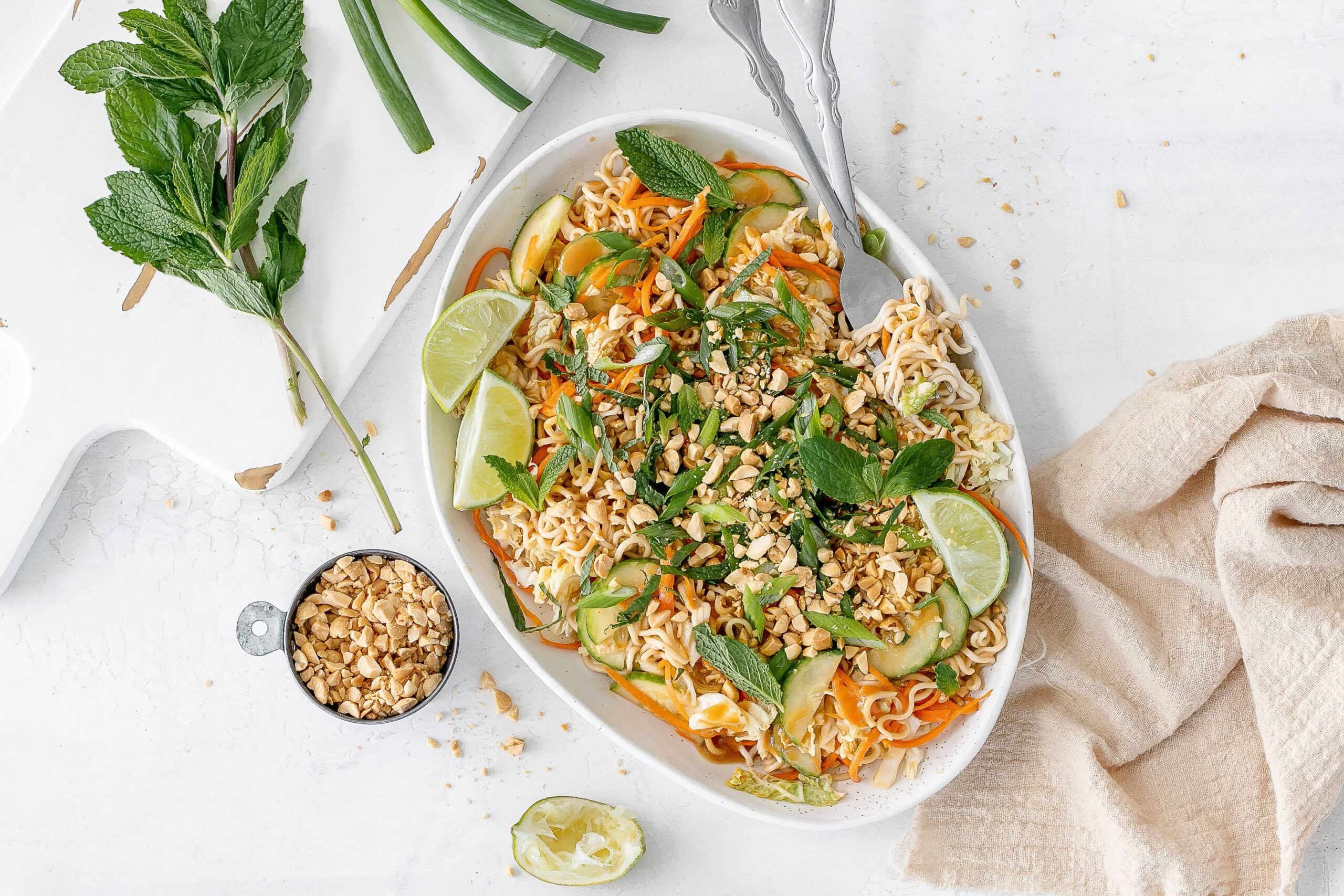 cold ramen noodle salad