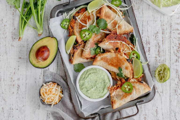 crispy chicken tacos
