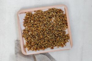 crispy quinoa