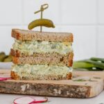 egg salad with pickles
