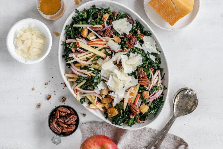 fall kale salad