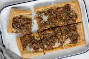 caramelized onion tart