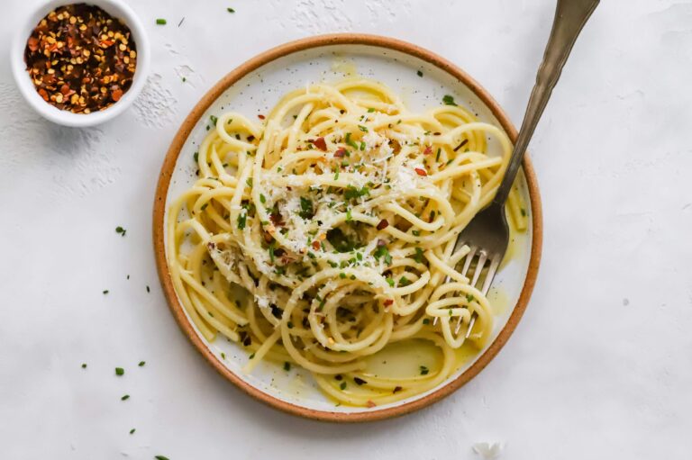 garlic lemon pasta