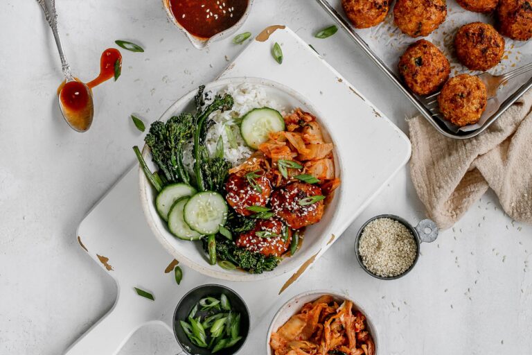 gochujang meatballs