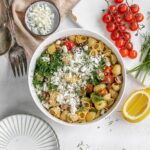 greek chicken pasta salad