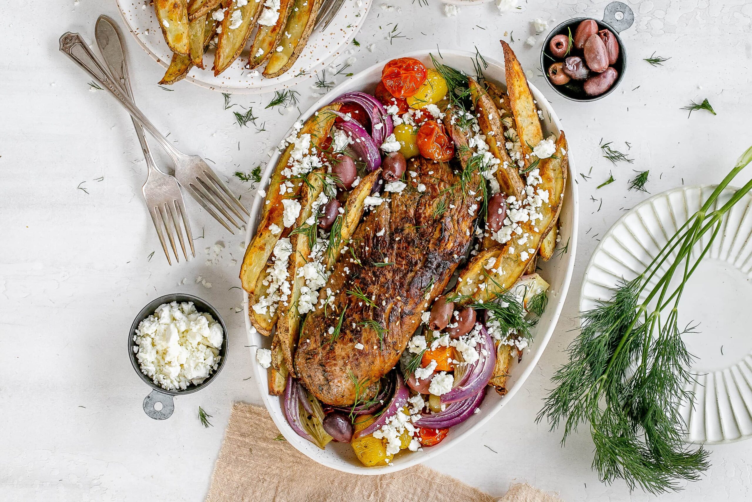 Greek pork tenderloin