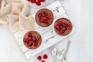Greek yogurt chocolate mousse