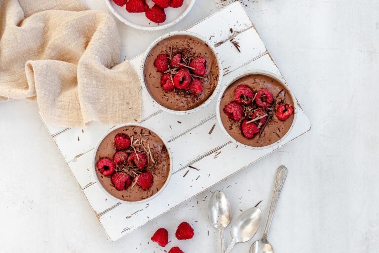 Greek yogurt chocolate mousse