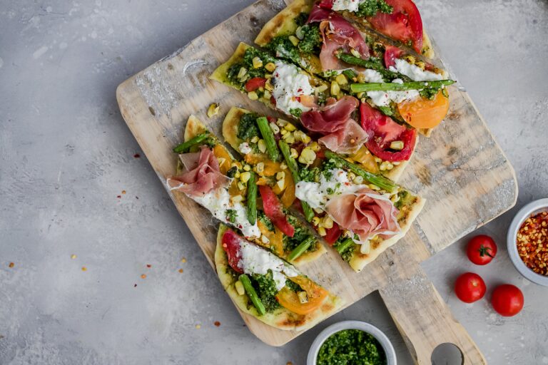 grilled flatbread pizza