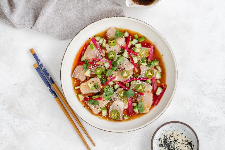 hamachi crudo