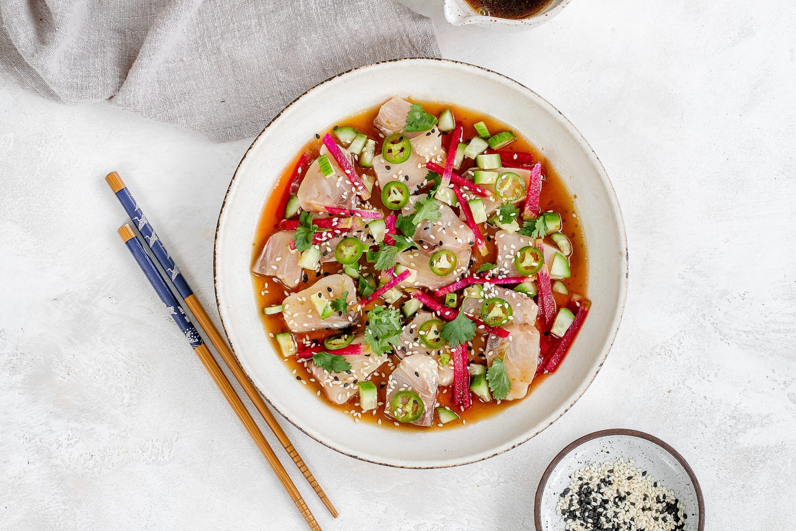 hamachi crudo