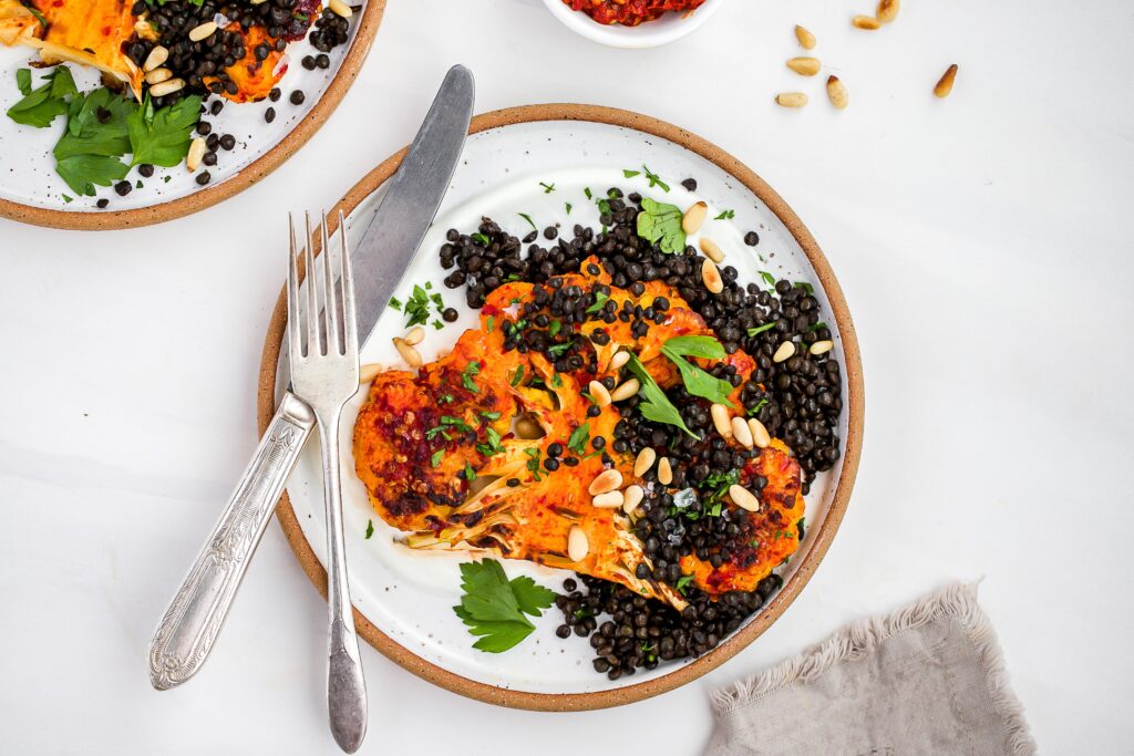 harissa cauliflower