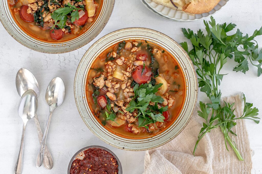 turkey bean soup
