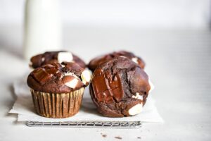 hot chocolate muffins