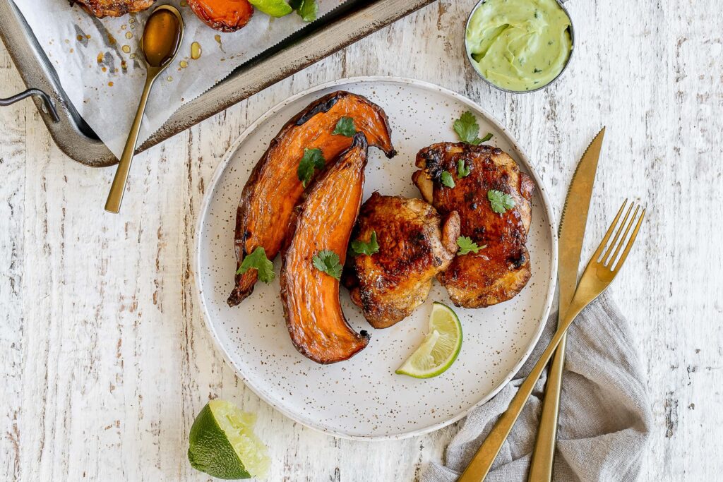 honey lime chicken thighs