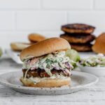 jerk chicken burger