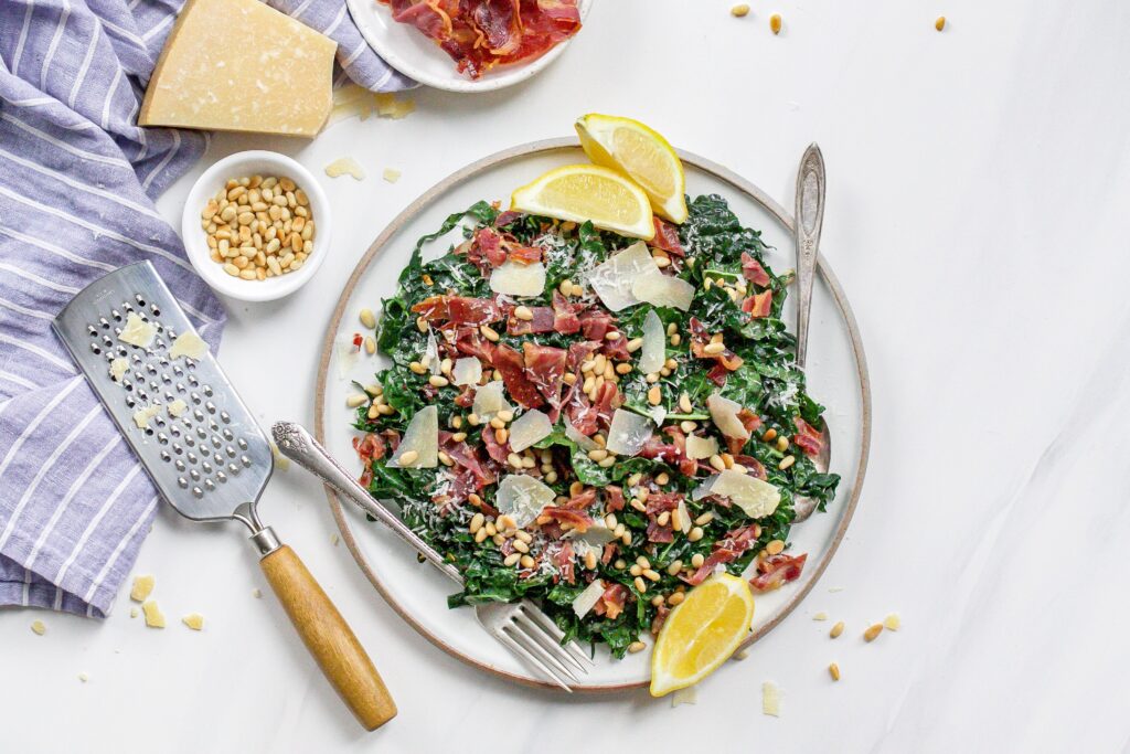 kale parmesan salad