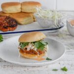 Korean chicken burgers