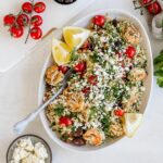 lemon orzo salad