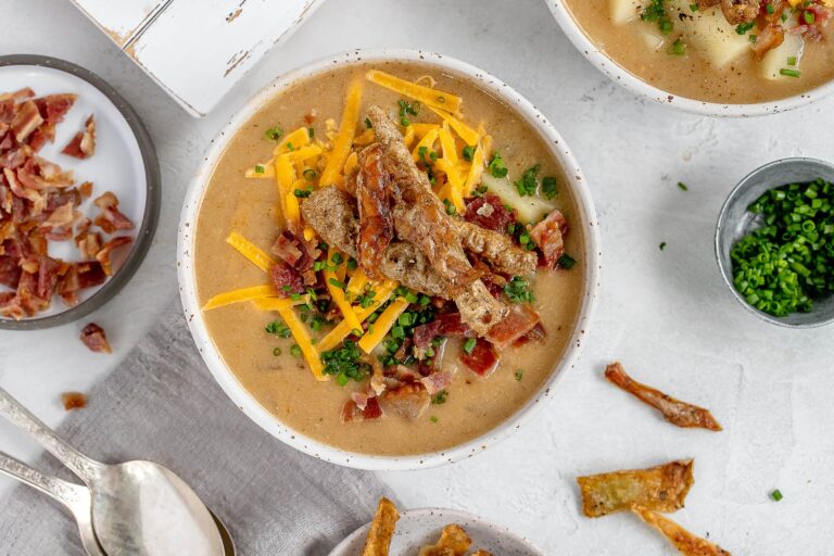healthy potato soup