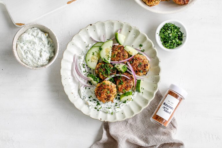 Moroccan chicken meatballs
