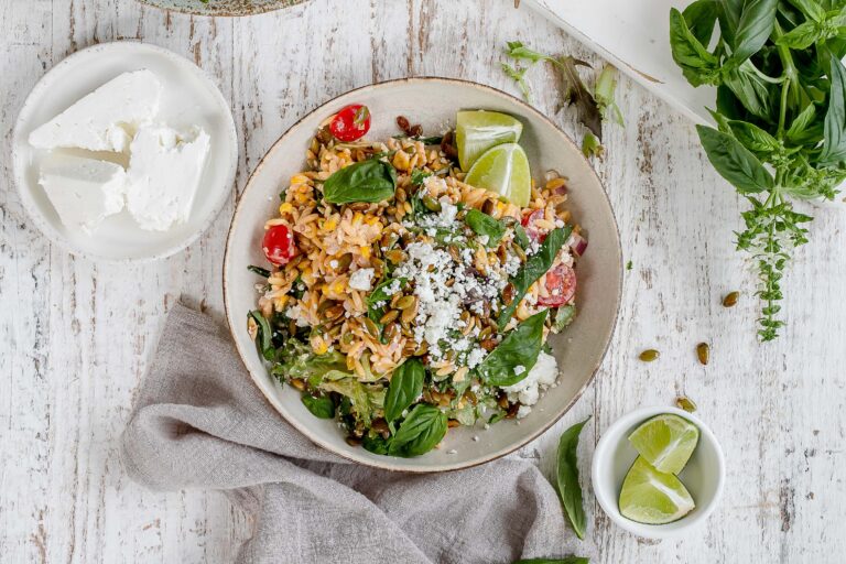 orzo corn salad