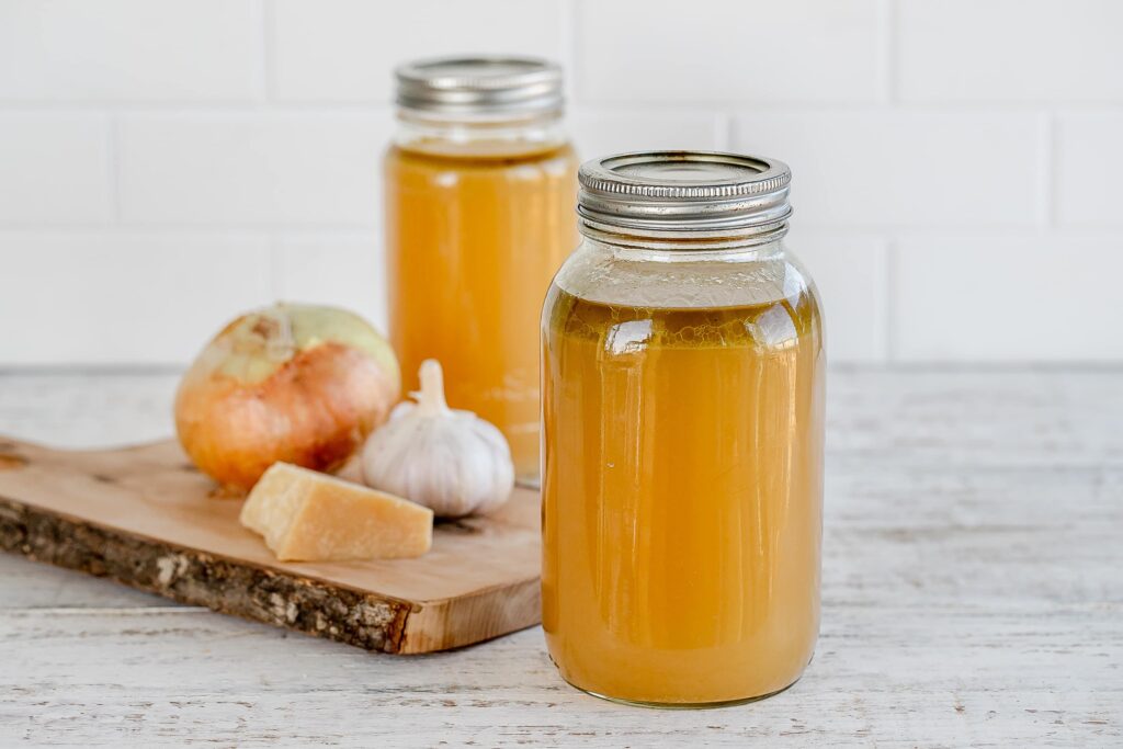 parmesan broth