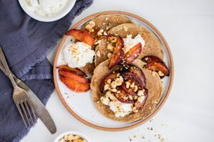 gluten free buckwheat pancakes