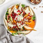 persimmon arugula salad