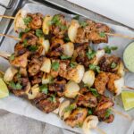 Peruvian chicken skewers