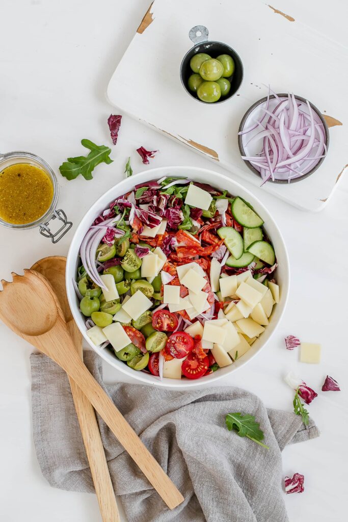 radicchio and arugula salad