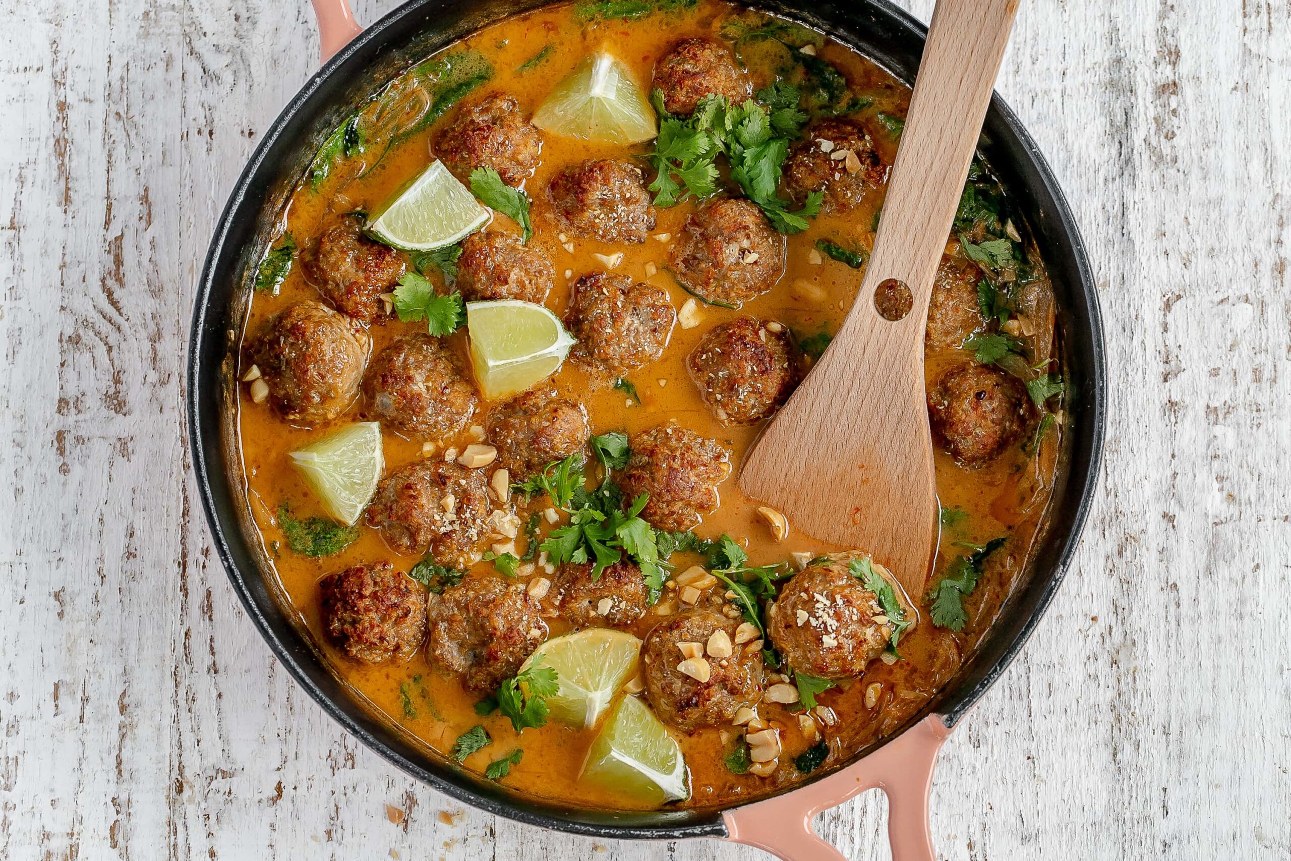 Thai turkey meatballs